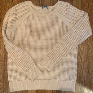 Vince Pale Pink Open-Knit Sweater
